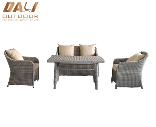  Outdoor Wicker Sofa Rattan Sectional Sofa 